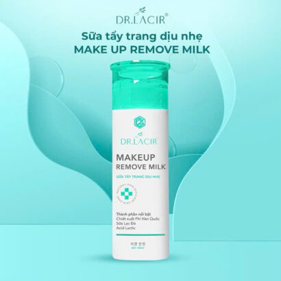 Sữa tẩy trang dịu nhẹ Dr.lacir Makeup Remove Milk