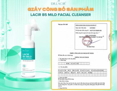 lacir b5 mild facial cleanser